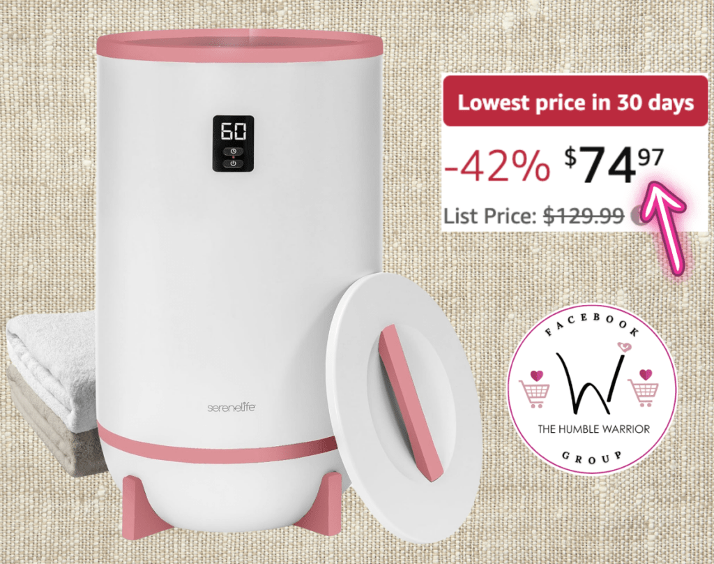 SereneLife Single Touch Towel & Blanket Warmer!